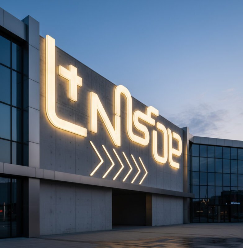 3d illuminated letters frontlit resin led letters for outdoor shopping mall lighting up led signage