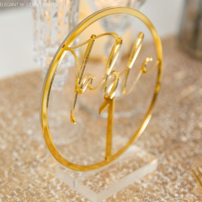 Elegant 3d Gold Clear Table Number Cards Ewsgt024 1