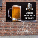 outdoor wall decals – durable, reflective & easy to install