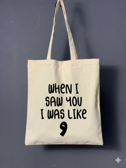cotton tote bag