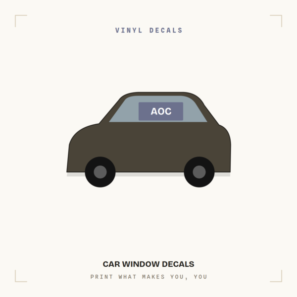 Car Window Decals