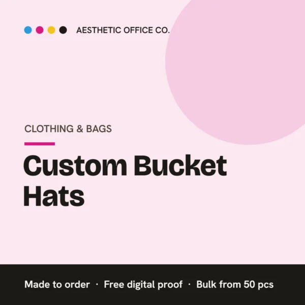 Custom Bucket Hats