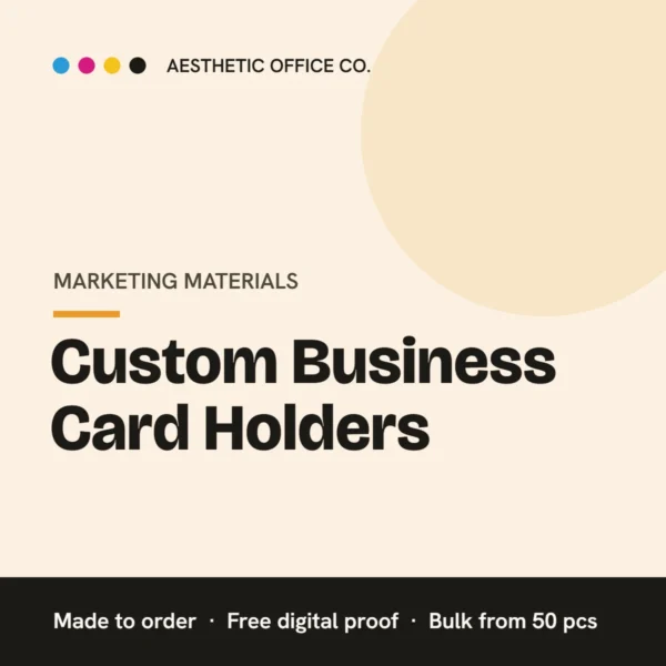 Custom Business Card Holders