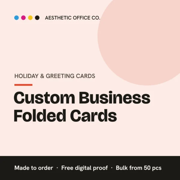 Custom Business Folded Cards