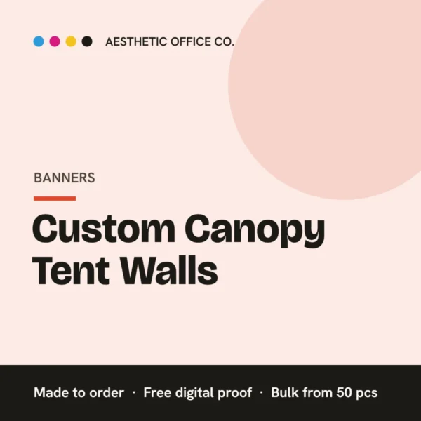Custom Canopy Tent Walls