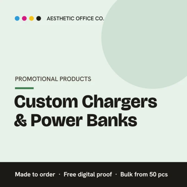 Custom Chargers & Power Banks
