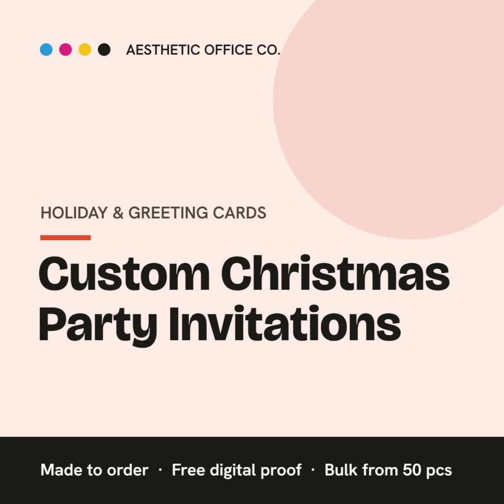 Christmas Party Invitations