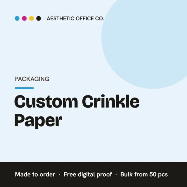 Custom Crinkle Paper
