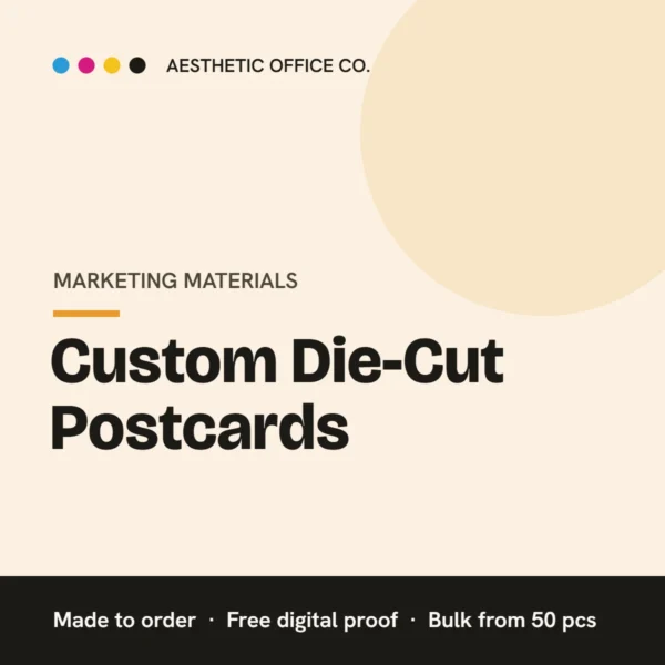 Custom Die-Cut Postcards