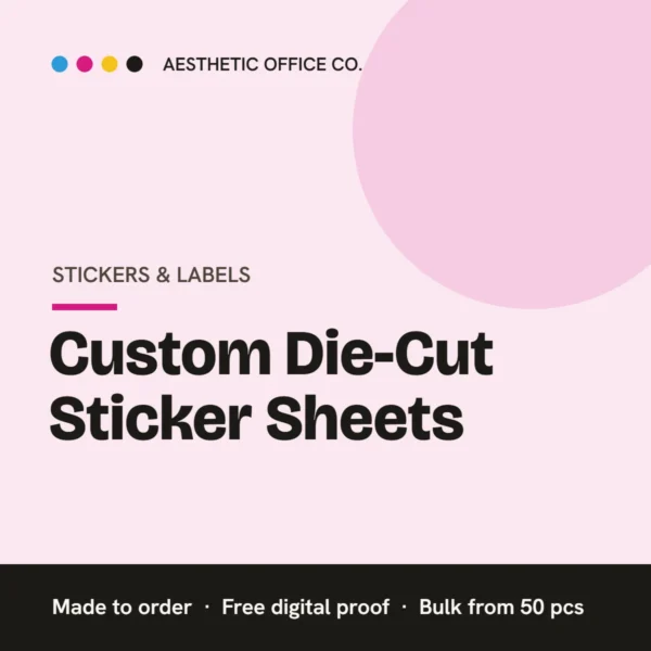 Custom Die-Cut Sticker Sheets