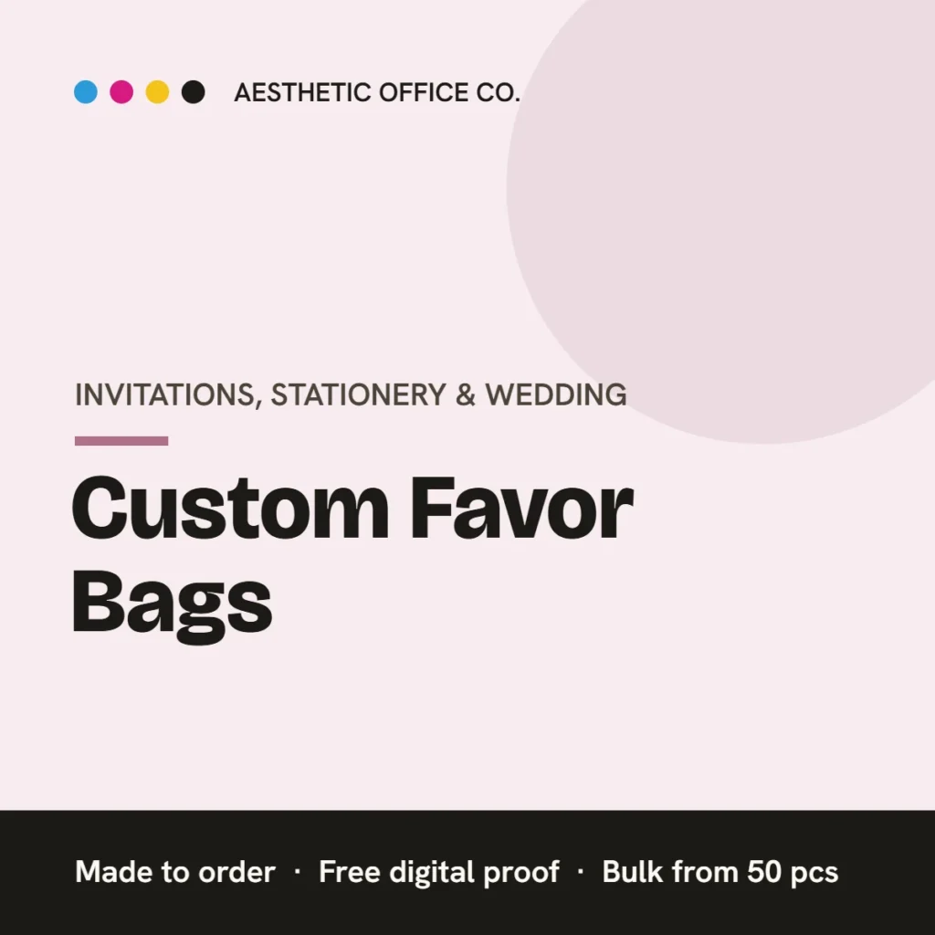 Favor Bags