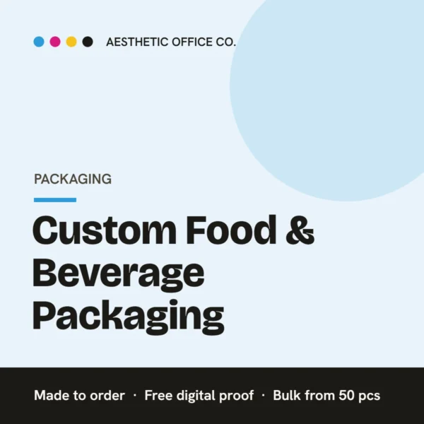 Custom Food & Beverage Packaging