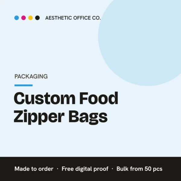 Custom Food Zipper Bags