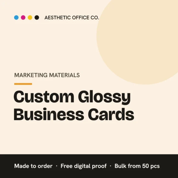 Custom Glossy Business Cards