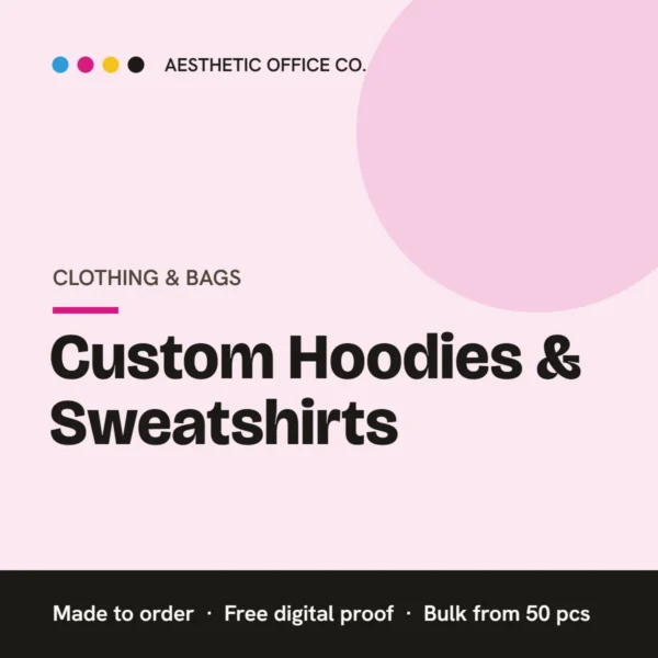 Custom Hoodies & Sweatshirts