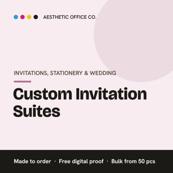 Custom Invitation Suites