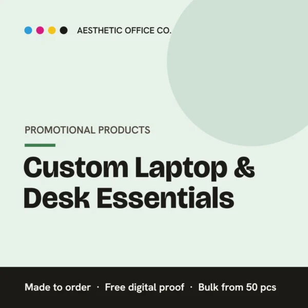 Custom Laptop & Desk Essentials