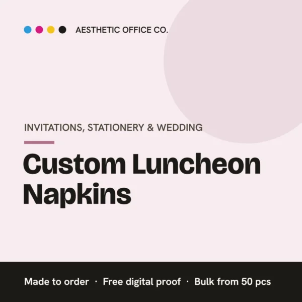 Custom Luncheon Napkins