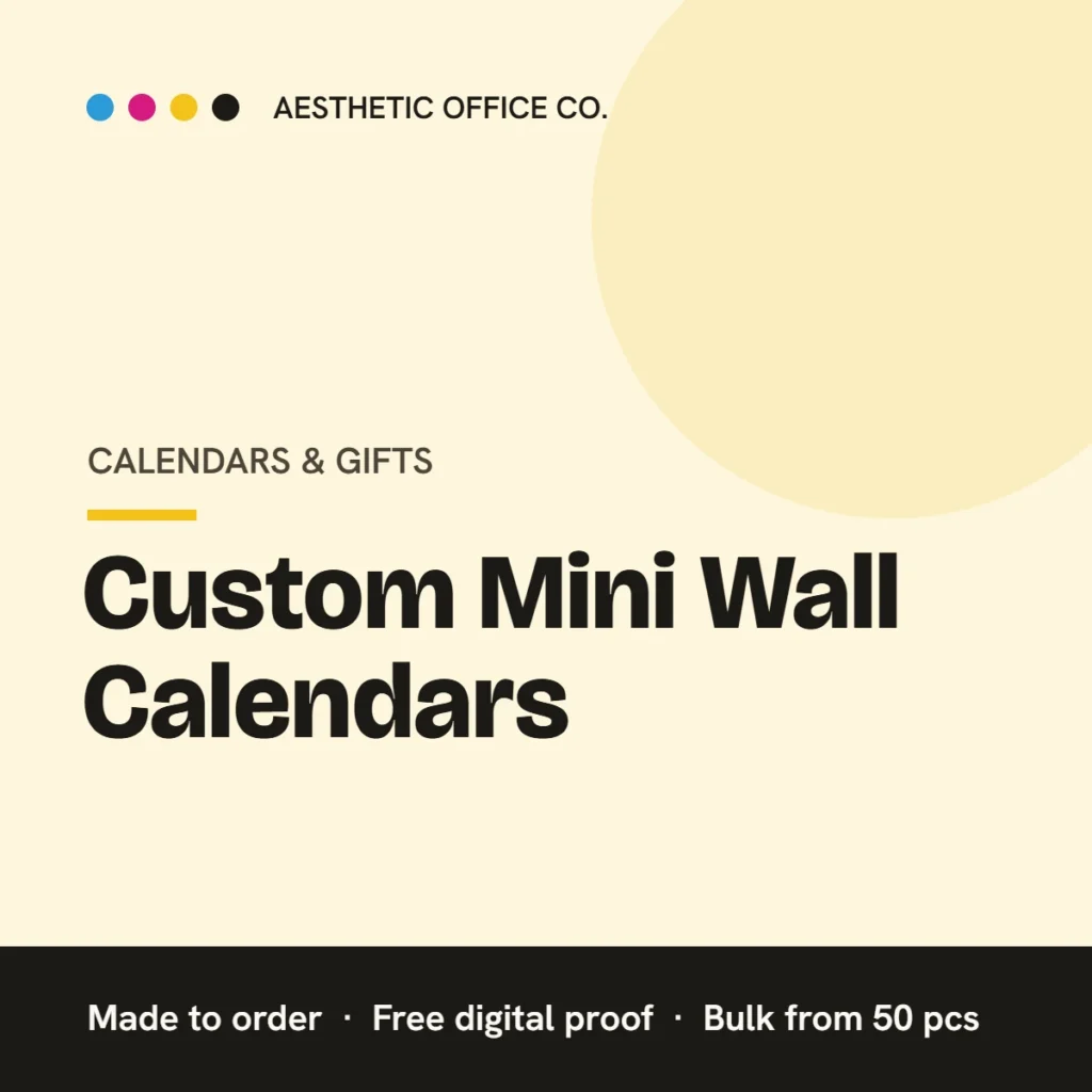 Mini Wall Calendars