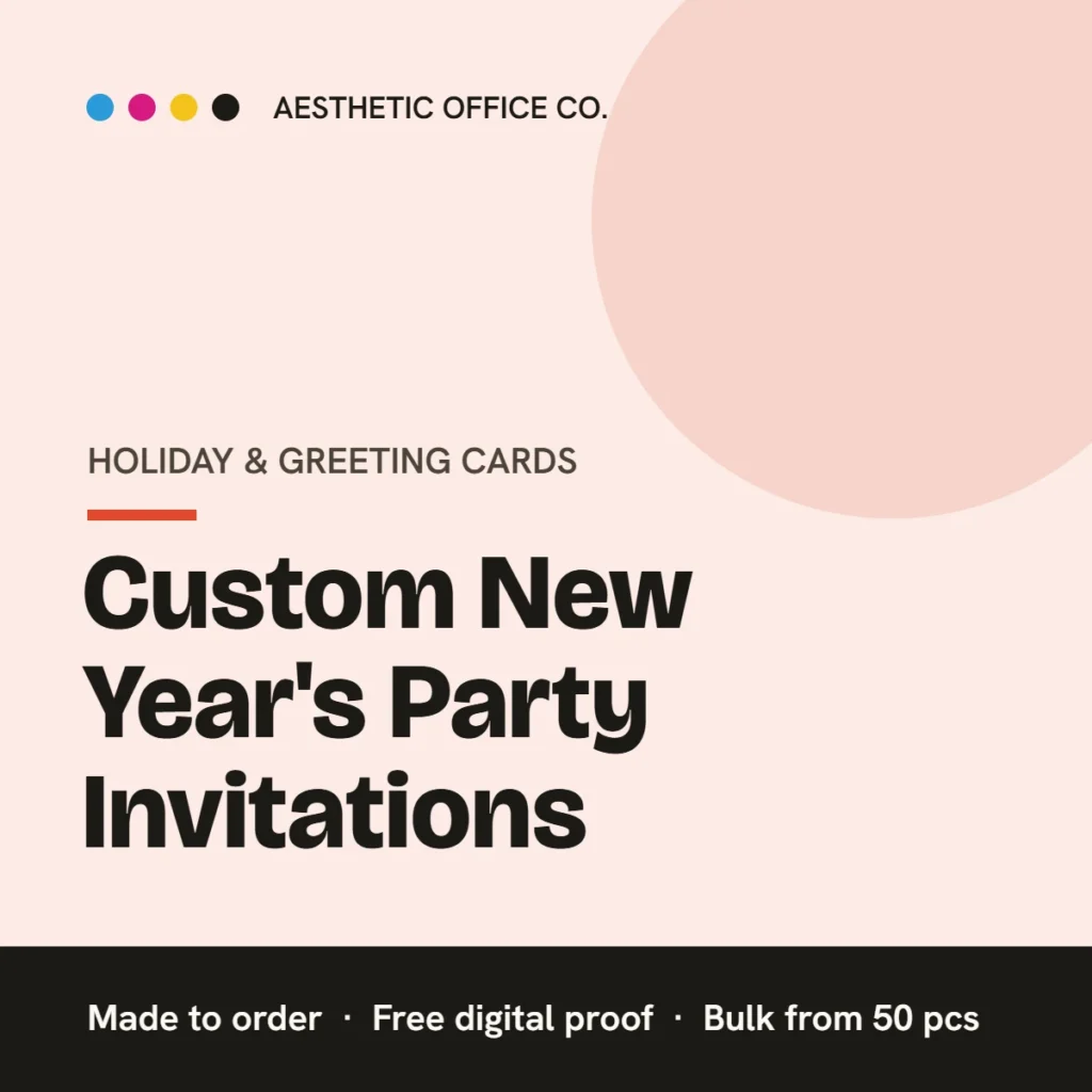 New Year's Party Invitations