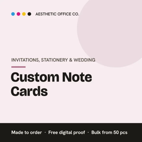 Custom Note Cards