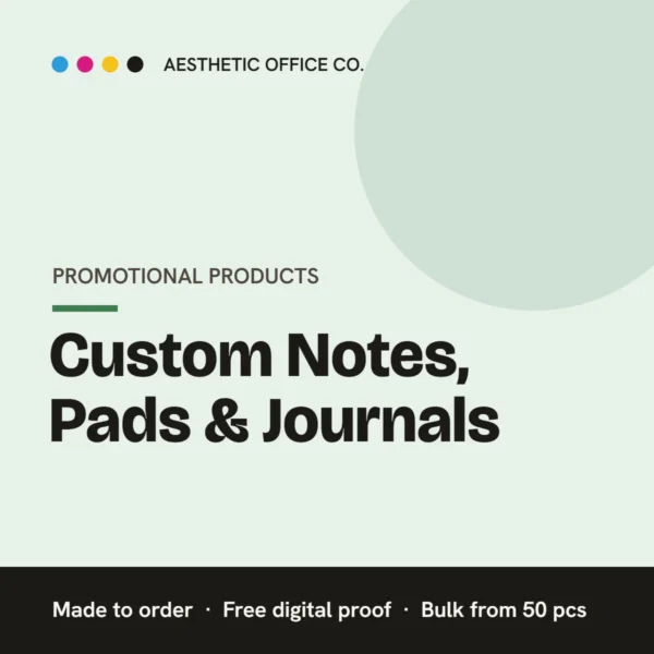 Custom Notes, Pads & Journals