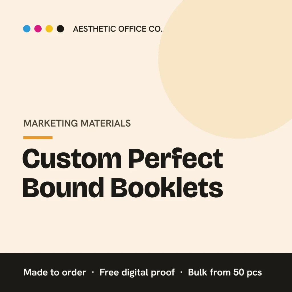 Perfect Bound Booklets