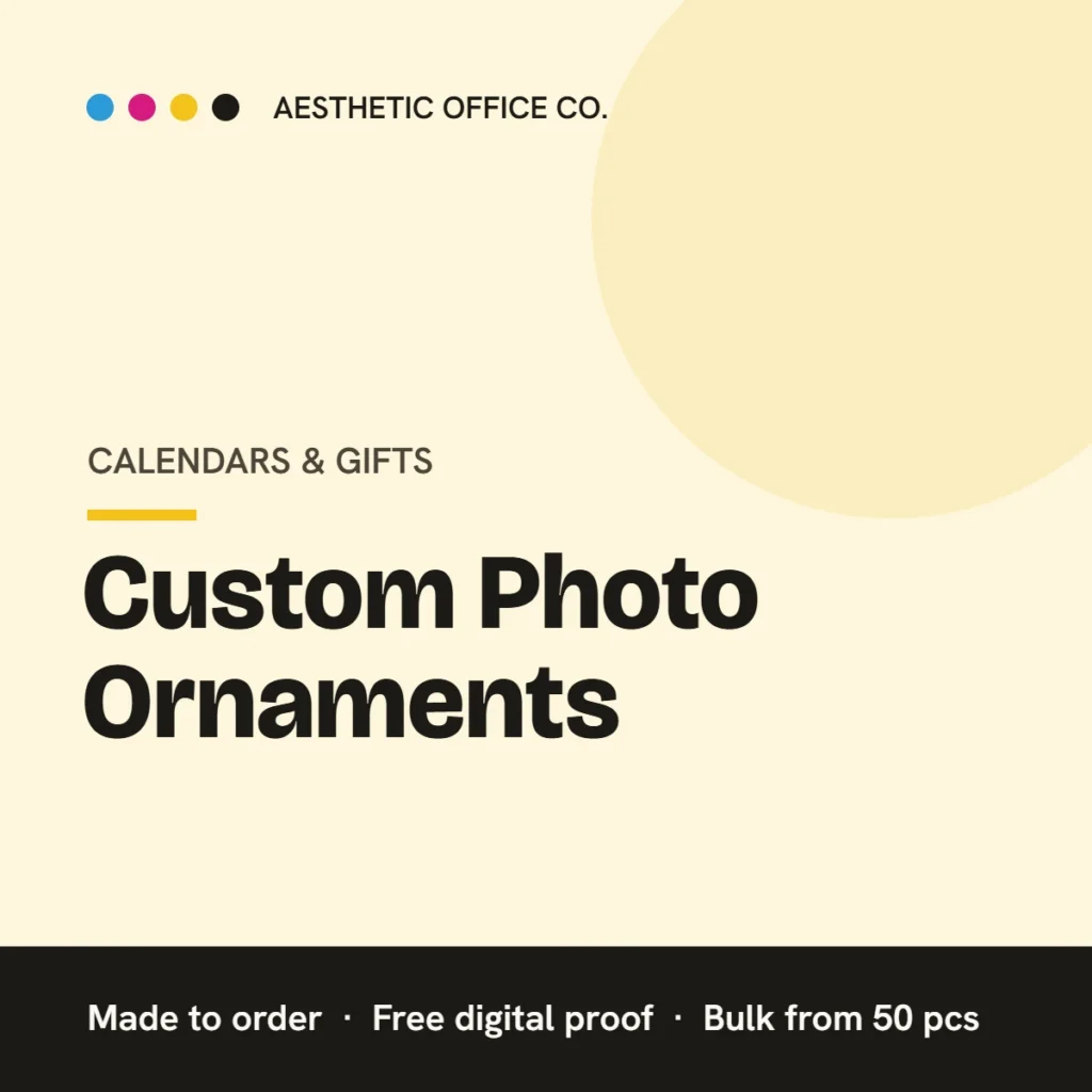 Custom Photo Ornaments