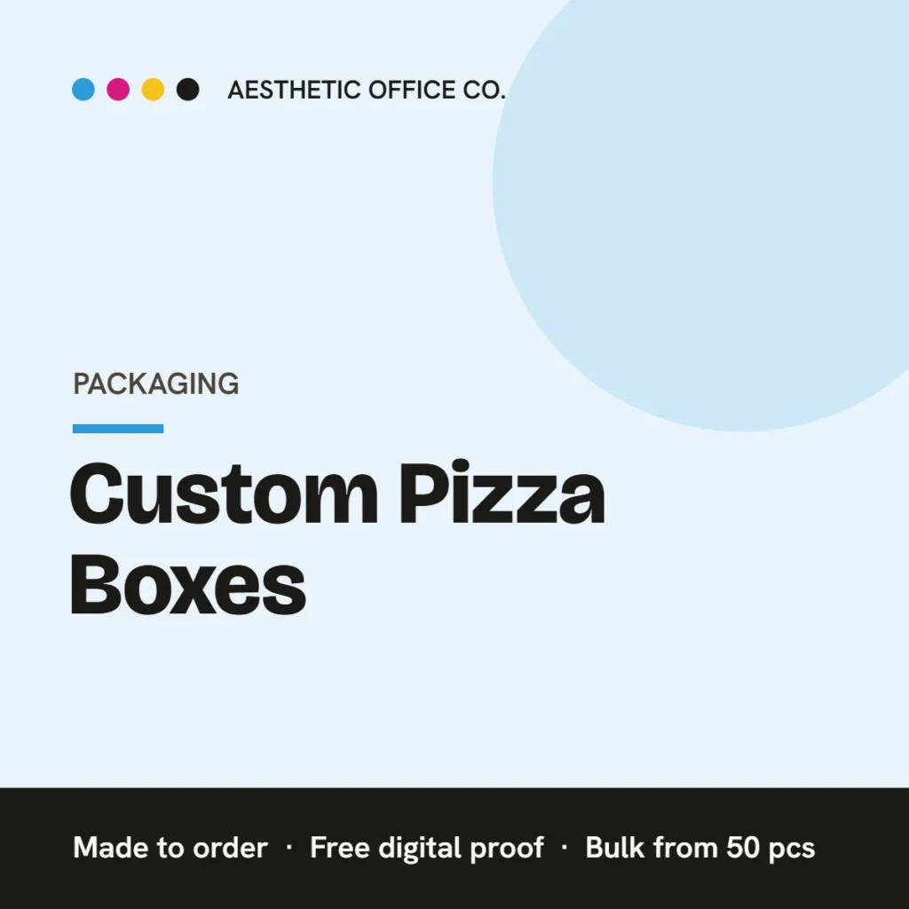 Custom Pizza Boxes