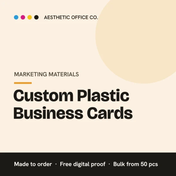 Custom Plastic Business Cards