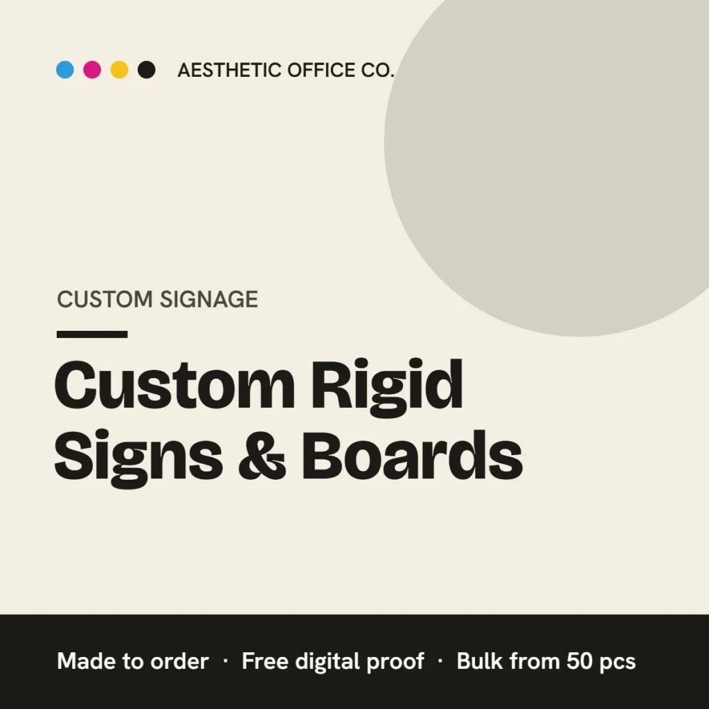 Rigid Signs & Boards