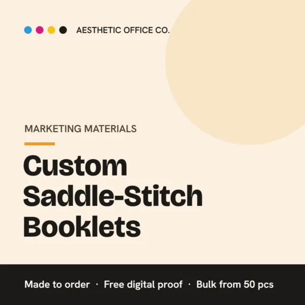 Custom Saddle-Stitch Booklets