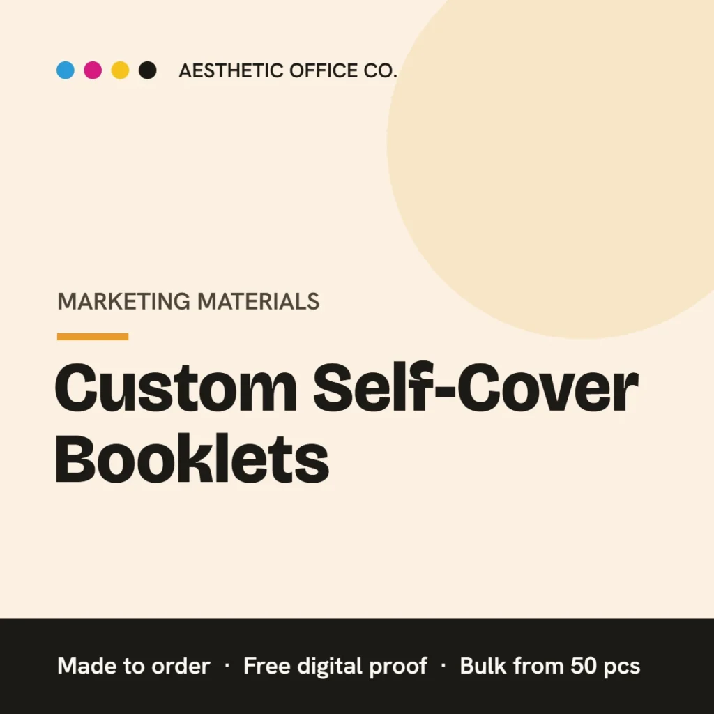 Self-Cover Booklets