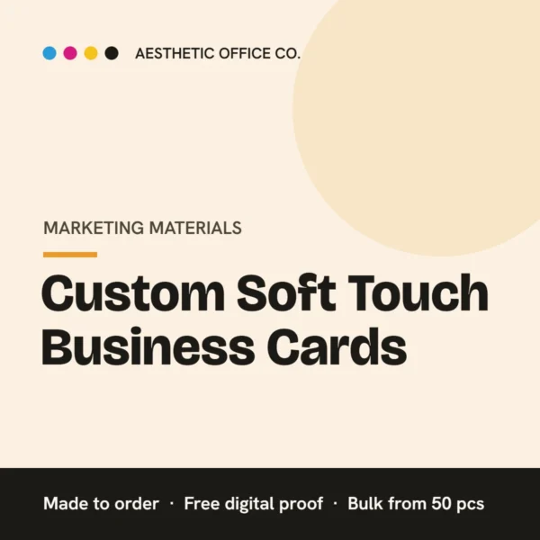 Custom Soft Touch Business Cards
