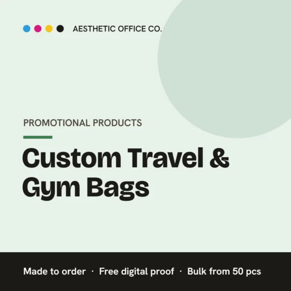 Custom Travel & Gym Bags