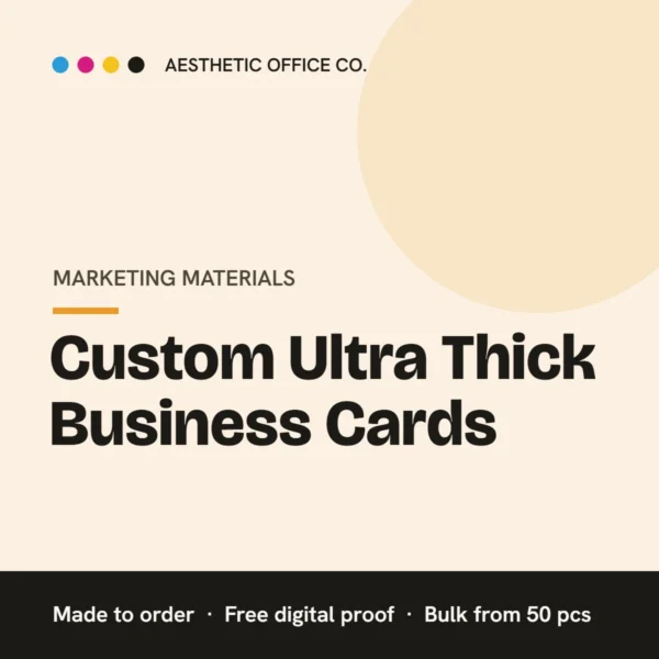 Custom Ultra Thick Business Cards