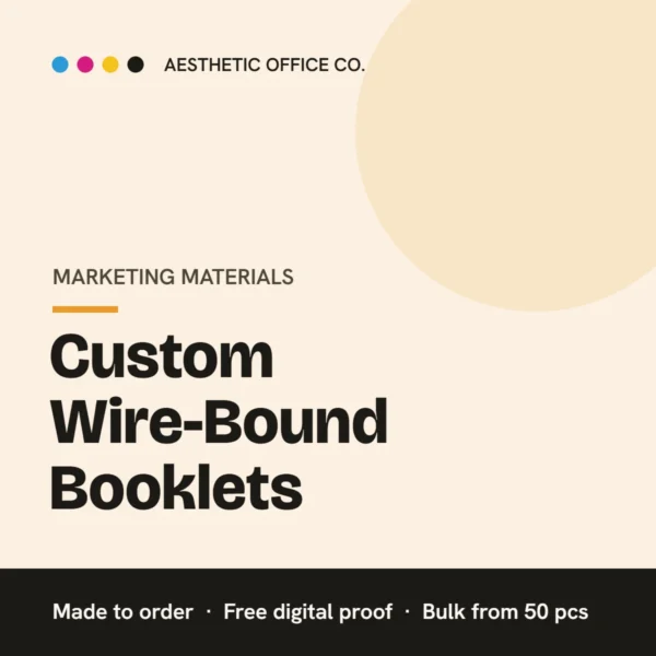 Custom Wire-Bound Booklets