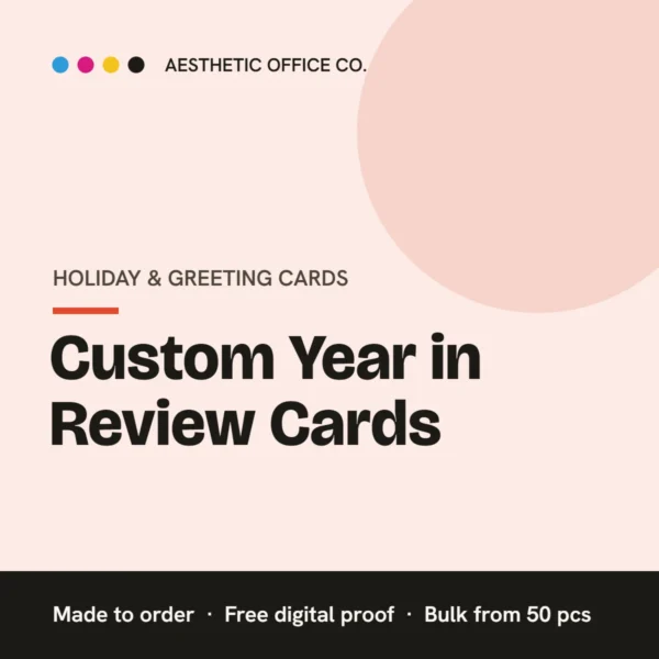 Custom Year in Review Cards