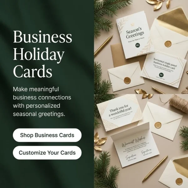 Custom Business Holiday Cards