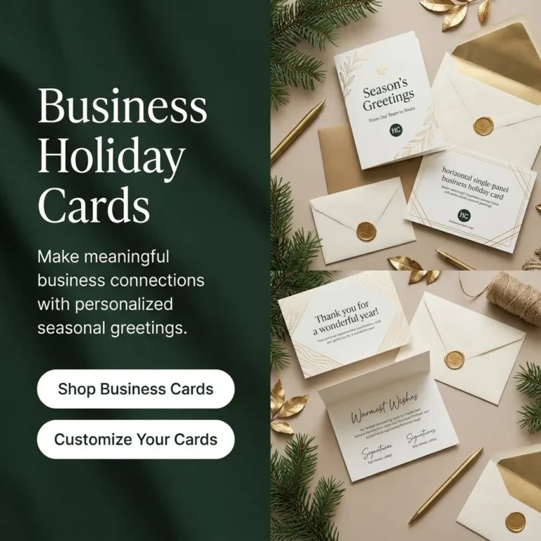 Custom Business Holiday Cards