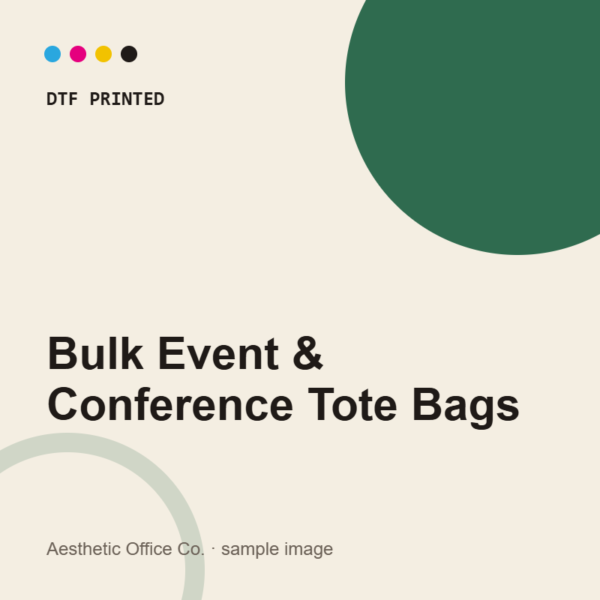 Custom Bulk Event & Conference Tote Bags