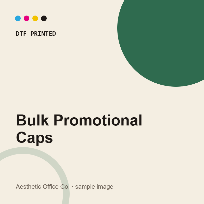 DTF Printed Caps & Hats