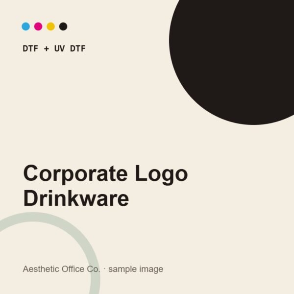 Custom Corporate Logo Drinkware