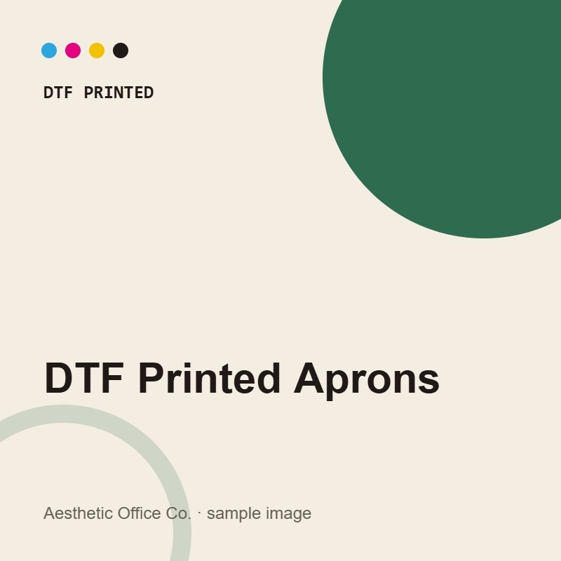 DTF Printed Aprons
