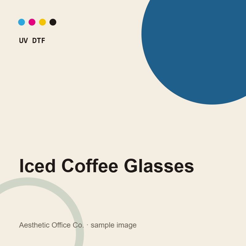 Iced Coffee Glasses