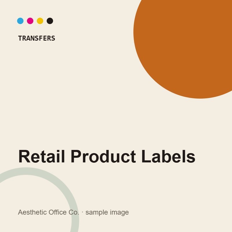 UV DTF Product Labels