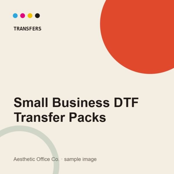 Custom Small Business DTF Transfer Packs